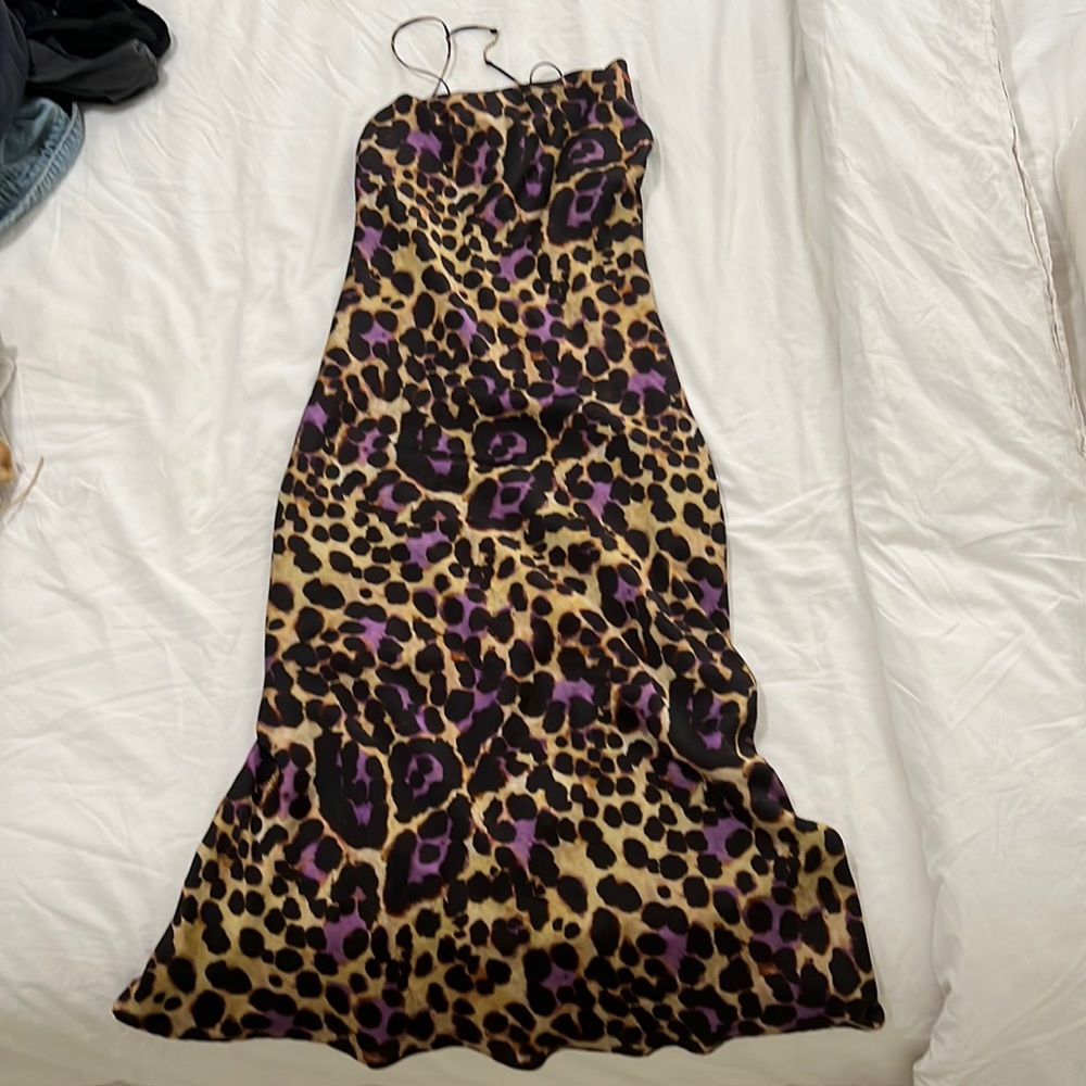 Zara print dress